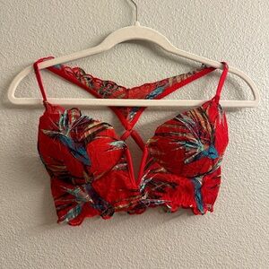 Victoria’s Secret Pink - Red Tropical Brallete / Bra